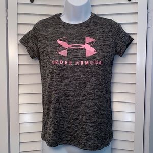 YL Girls Under Armour Top